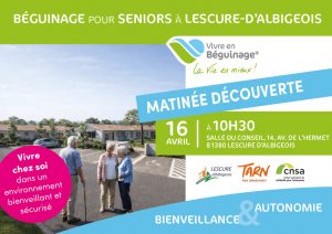 Matinée découverte – Béguinage pour séniors – Jeudi 16 avril 2026 à 10h30