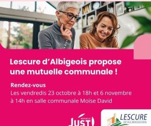 Réunion publique – Mutuelle communale – vendredi 23 octobre à 18h00 et 06 novembre à 14h00